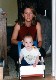 Danielle McCartney with nephew Zak Kinnear, Sydney, NSW, Australia. 2003