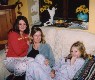 Rebecca McIntosh, Jan McIntosh and Katie McIntosh.  Richmond, Surrey, England. 2003